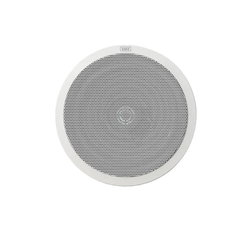 Collection of GME GS620W white marine speaker in a gallery layout